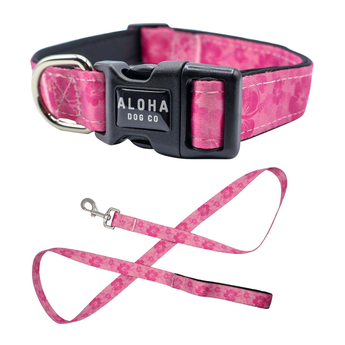 Hawaiian Tropics Combo Set Leash & Collar