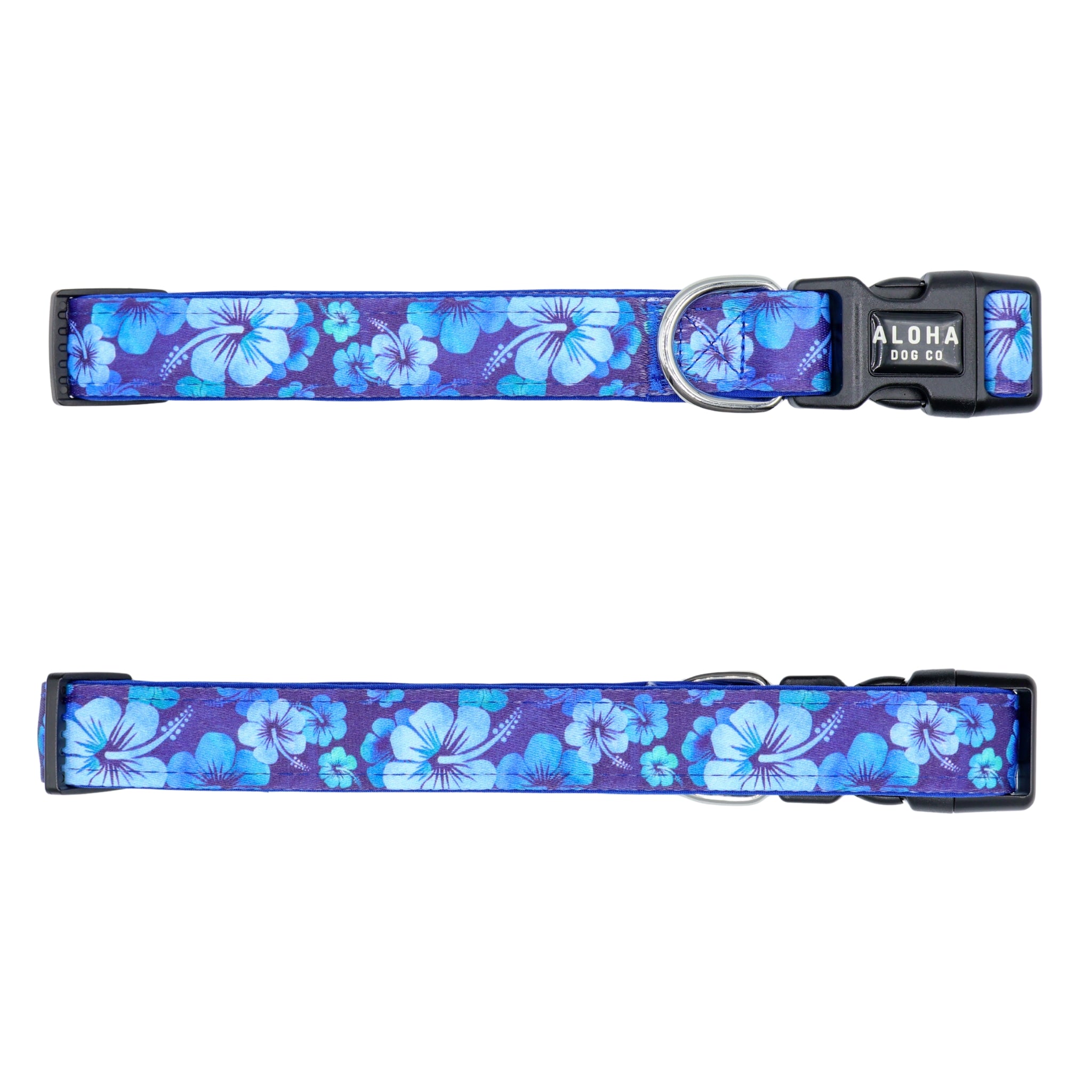 Tropical Blue Hawaiian Dog Collar | Shop Today – Aloha Dog Co