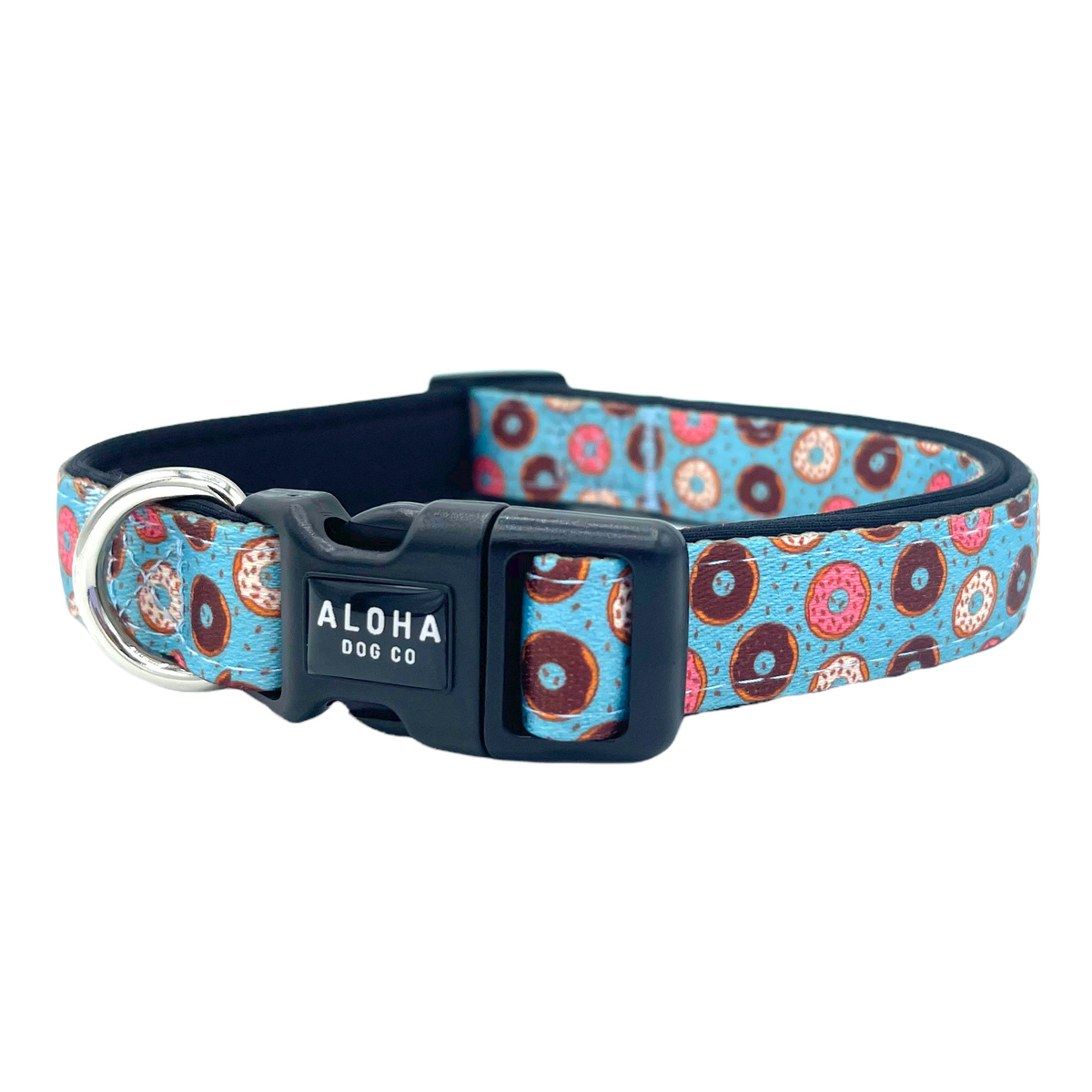 Donuts Padded Dog Collar | Aloha Dog Co