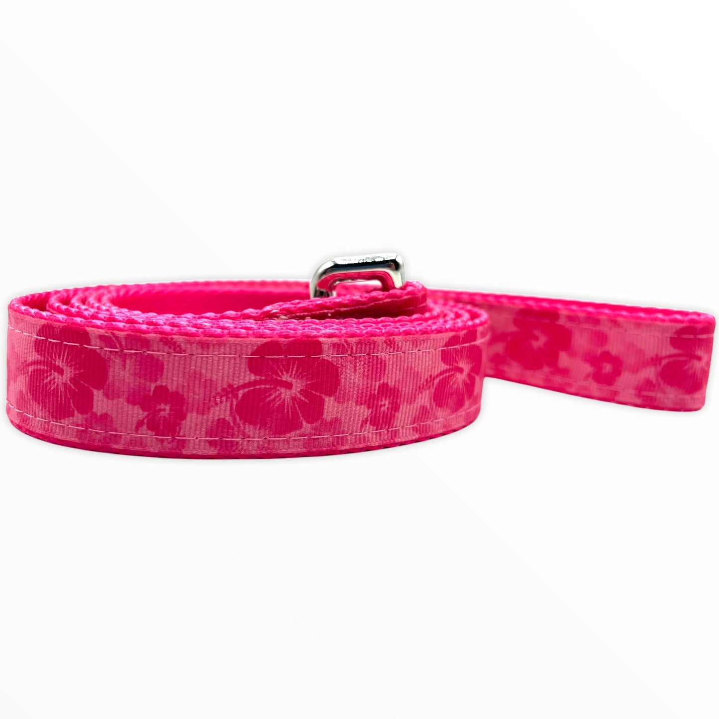 Pink Tropic Combo Set Leash & Collar